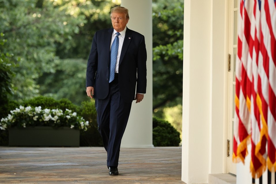 Donald Trump ha sido muy criticado por a muerte de George Floyd. (Foto: AFP)