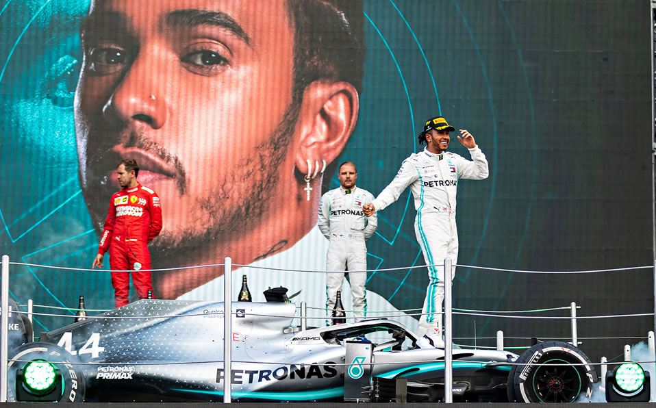 El británico es una de las grandes estrellas de la F1 (Imago7)