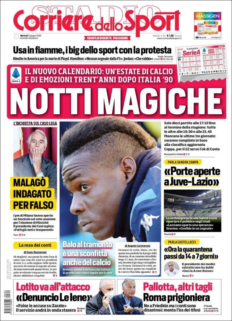 Diario Corriere dello Sport, Italia