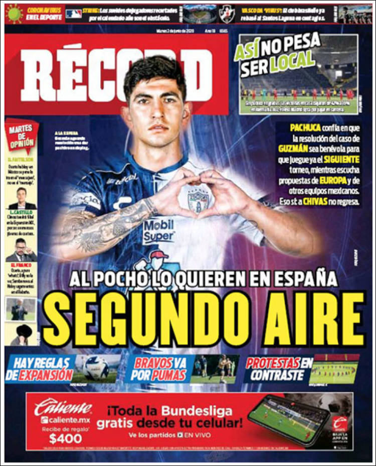 Diario Récord, México