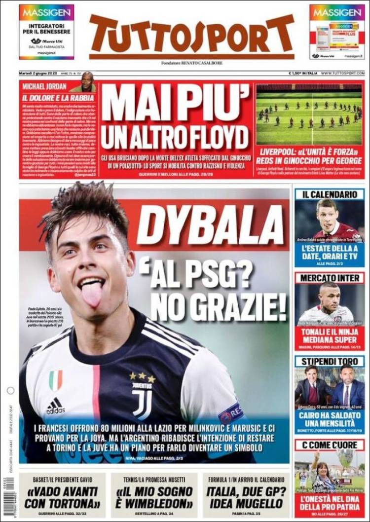 Diario TuttoSport, Italia