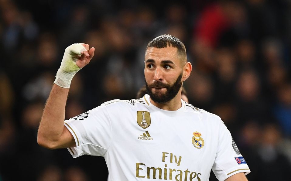 Karim Benzema contento por regresar a la actividad / Foto: AFP