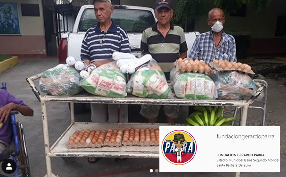 'El Baby Shark' Parra envía ayuda a venezolanos