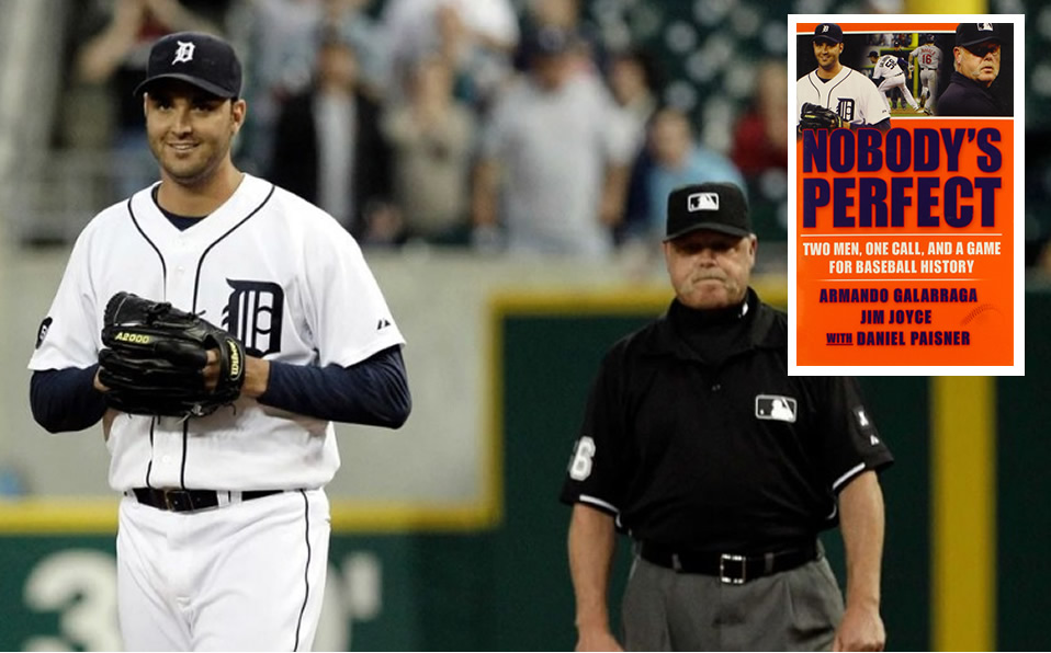 El libro del Juego NO Perfecto que escribieron Galarraga y Jim Joyce