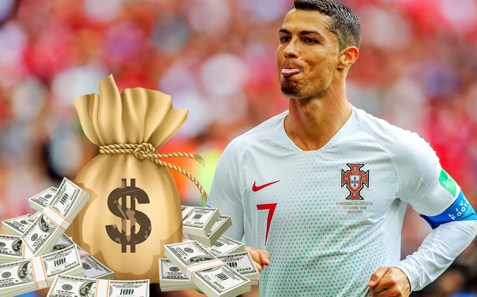 Cristiano Ronaldo es el tercer deportista billonario catalogado por Forbes. (Imago7)
