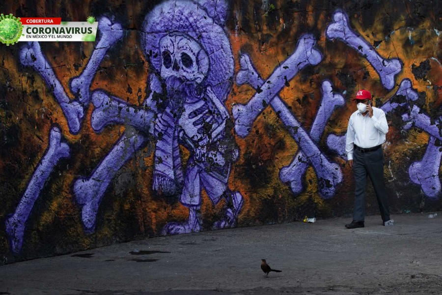 La Alcaldía Iztapalapa ha sufrido con la COVID-19. FOTO: AP.