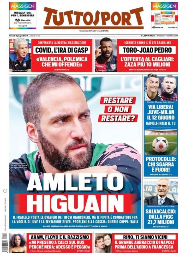 Diario TuttoSport, Italia