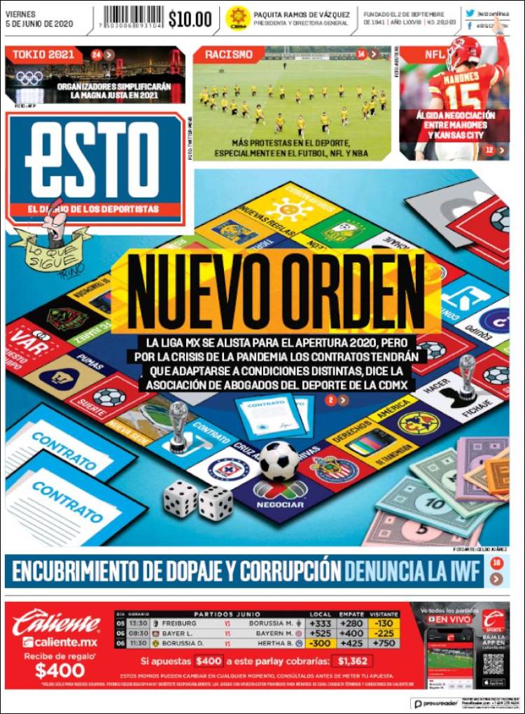 Periódico Esto, México