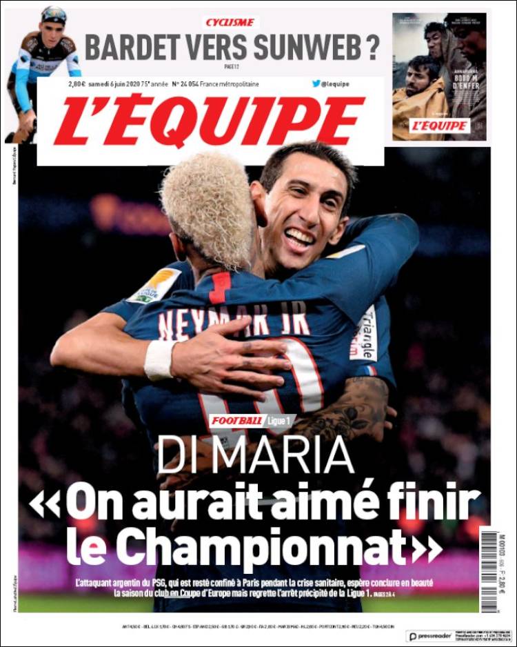 L'Equipe. (Francia)