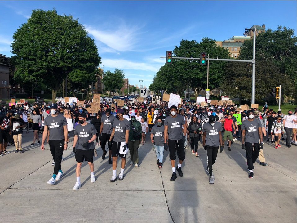 Antetokounmpo, Westbrook y más estrellas de NBA se suman a protestas (FOTO: Twitter)