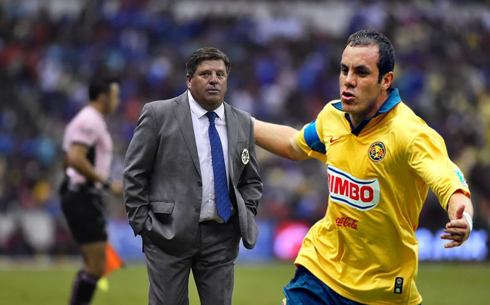 El Cuau es el máximo ídolo del América: Miguel Herrera (FOTO: Imago7)