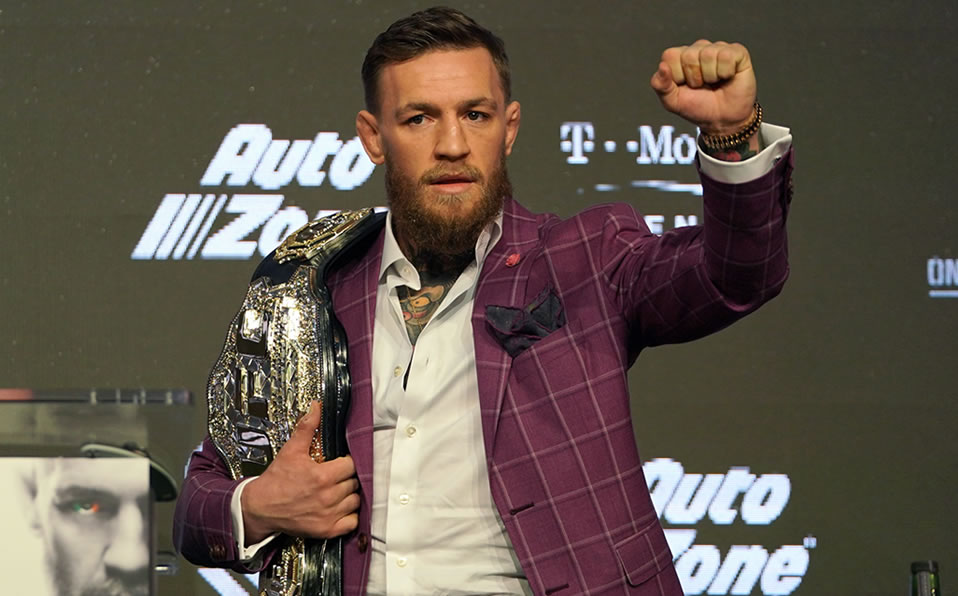 El irlandés, de las grandes figuras de la UFC (AFP)