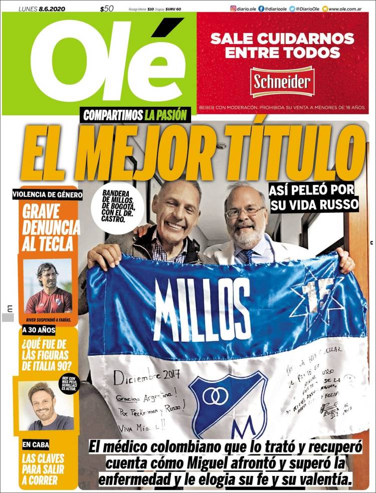 Diario Olé, Argentina