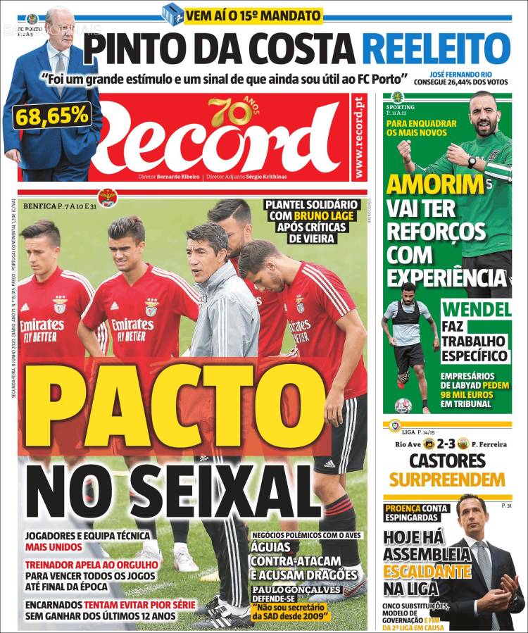 Diario Record, Portugal