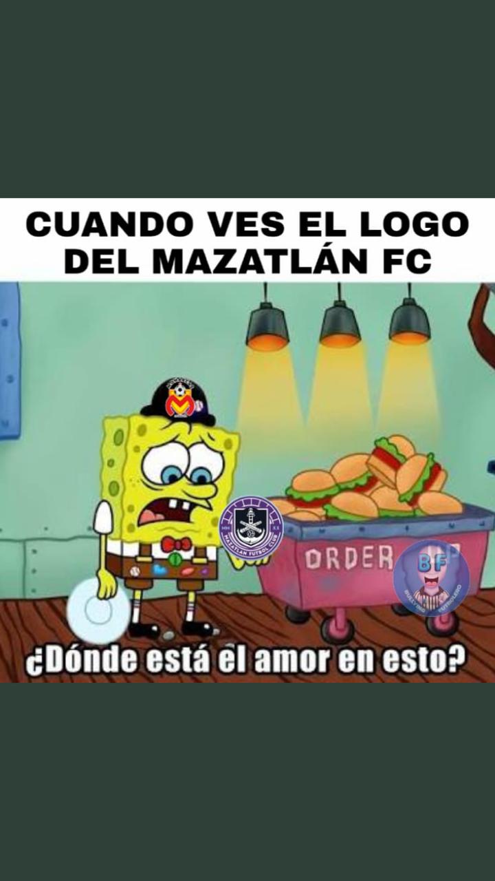 Ni siquiera Bob Esponja le encuentra "amor" al nuevo equipo de la Liga MX.