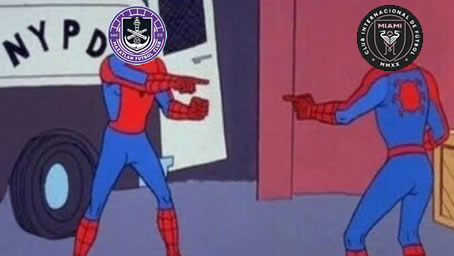El Spider-Meme de los "gemelos de escudo".