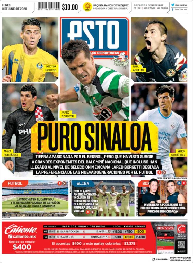 Periódico Esto, México