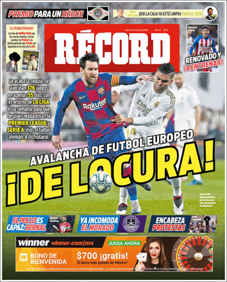 Diario Récord, México