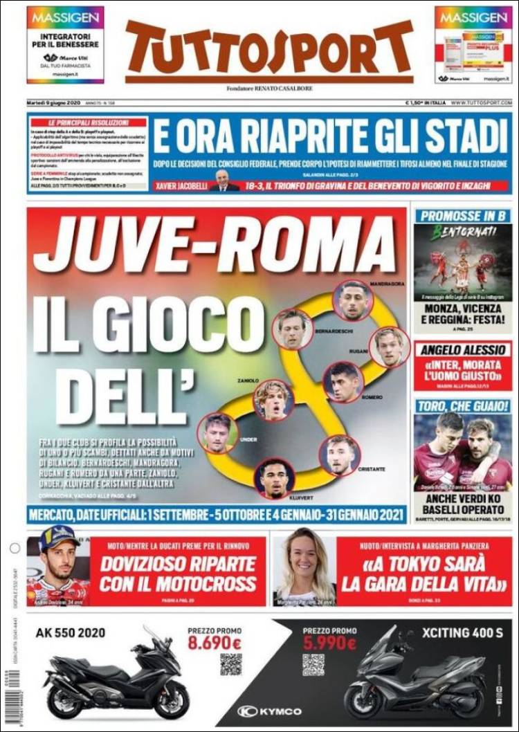 Diario TuttoSport, Italia