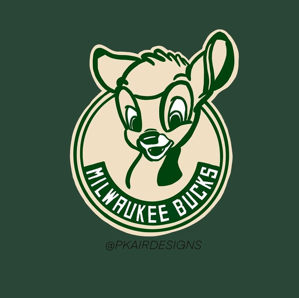 Los Milwaukee "Bambi" con Giannis Antetokounmpo.