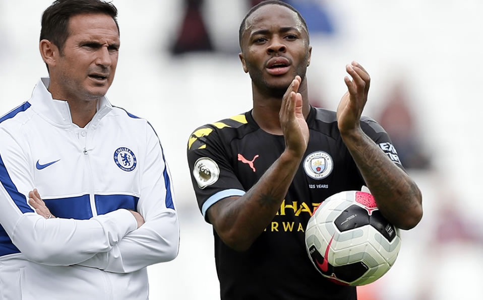 Raheem Sterling puso como ejemplo a Lampard, con mayores facilidades por ser blanco. (AP | Footy Renders)