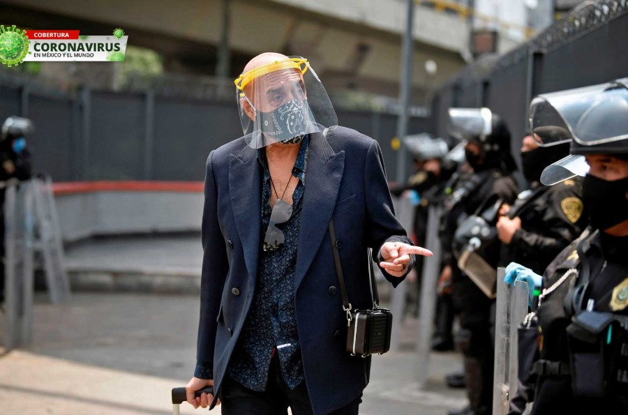 Coronavirus en México. FOTO: AFP.