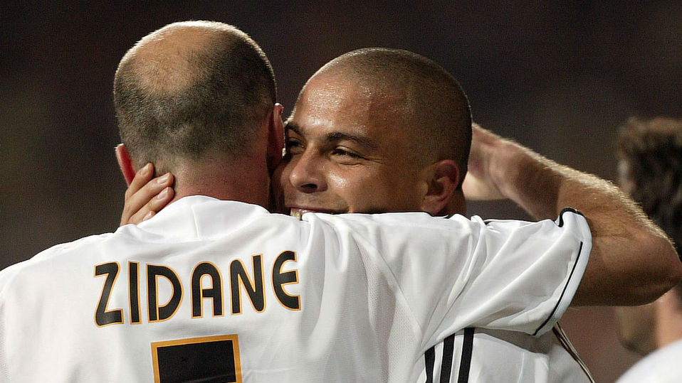Zindane y Ronaldo forjaron una gran amistad.