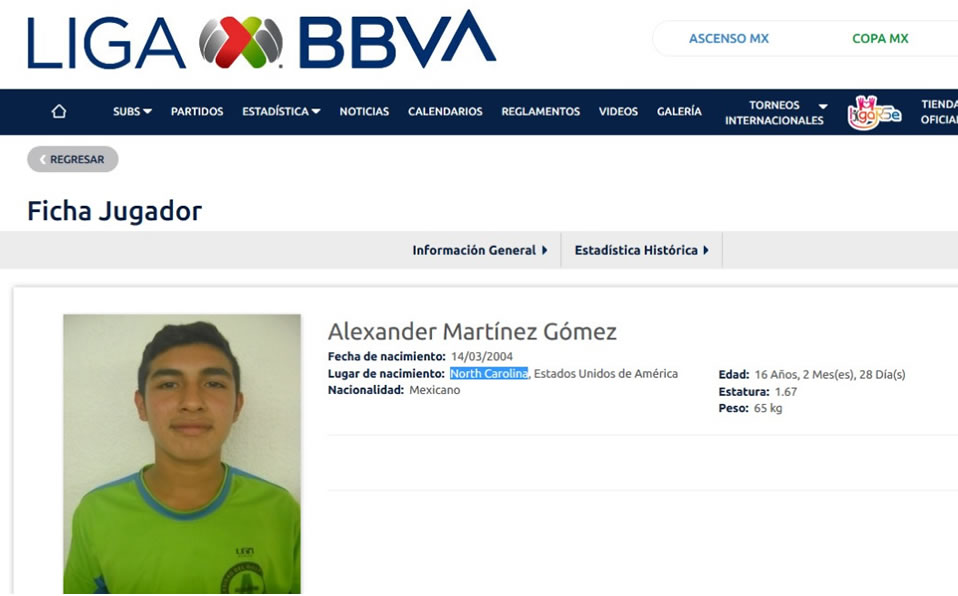 Alexander Martínez Gómez soñaba con ser futbolista (Liga MX)