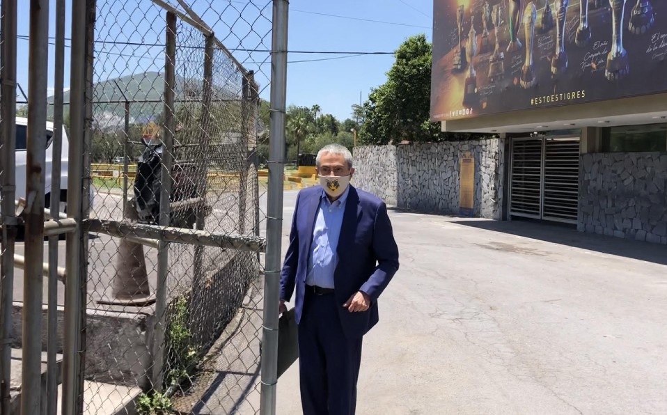 El Inge Rodríguez acudió al Volcán para planear el Apertura 2020