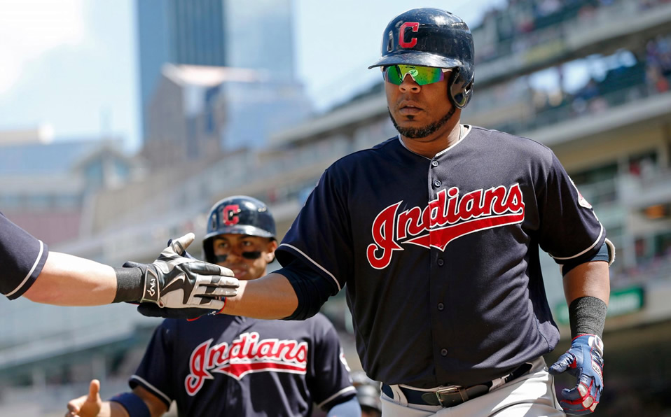 Encarnación jugó dos temporadas en Cleveland. (Foto: @DiarioLibre)