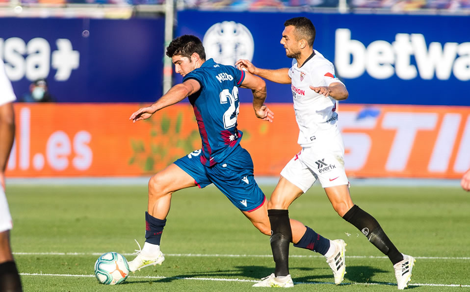 El Sevilla no pudo con un sólido Levante (Twitter @LevanteUD)