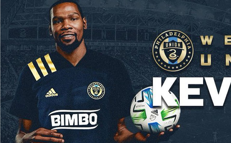 La estrella de la NBA entró al negocio de la MLS (Twitter @PhiladelphiaUnion)