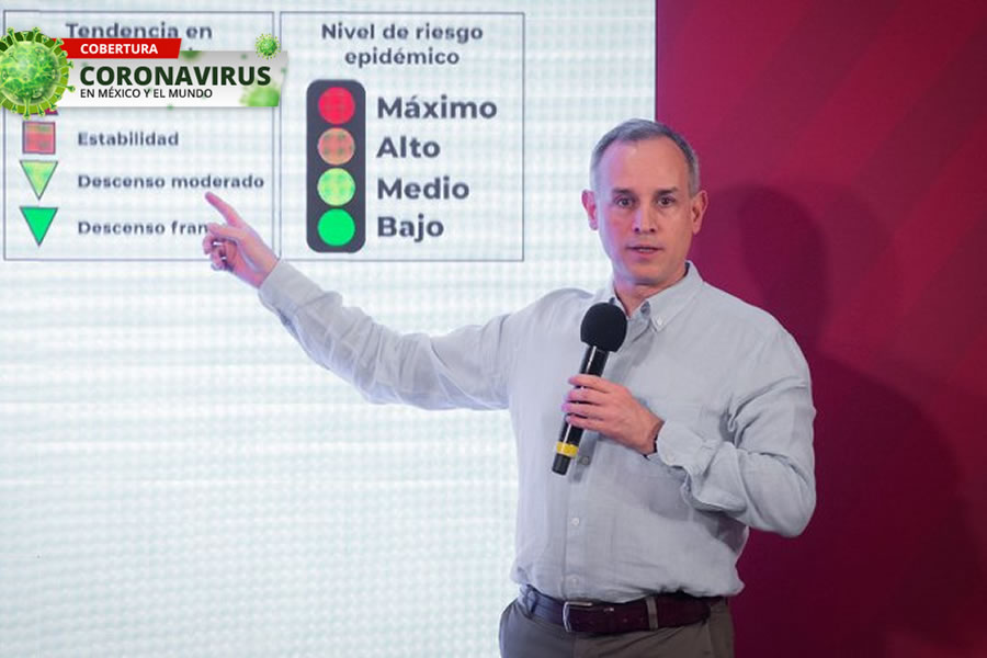 Hugo López-Gatell ofrece detalles de la pandemia de covid-19 en México.