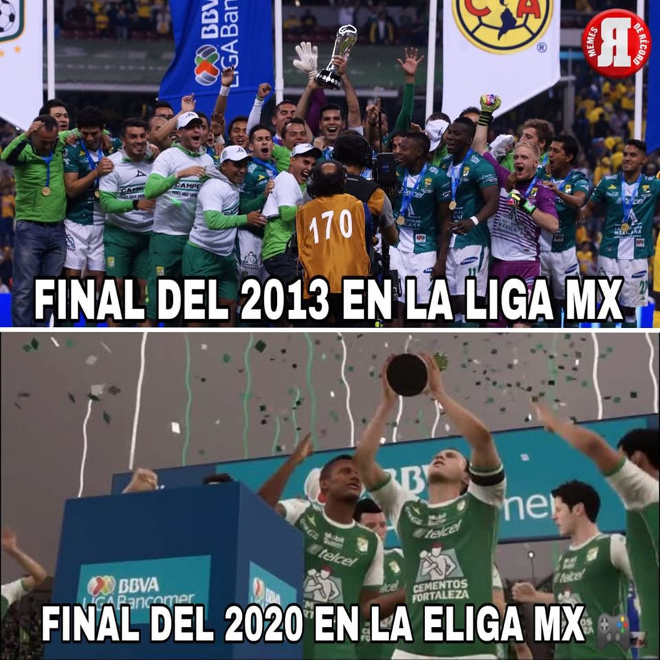 Los aficionados se burlaron de las Águilas  en redes sociales.