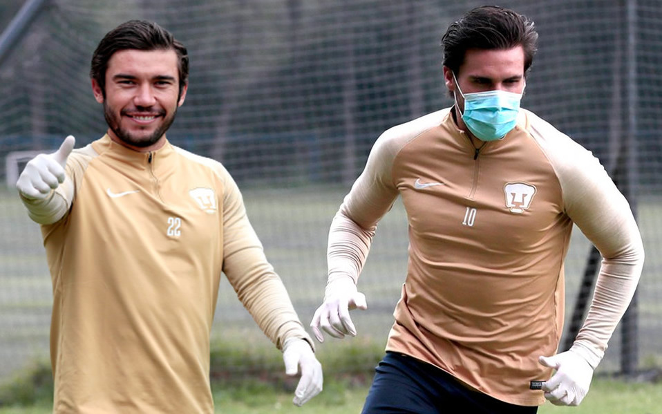 Pumas regresó a entrenar, incluido Marco García, tras su cirugía y escándalo