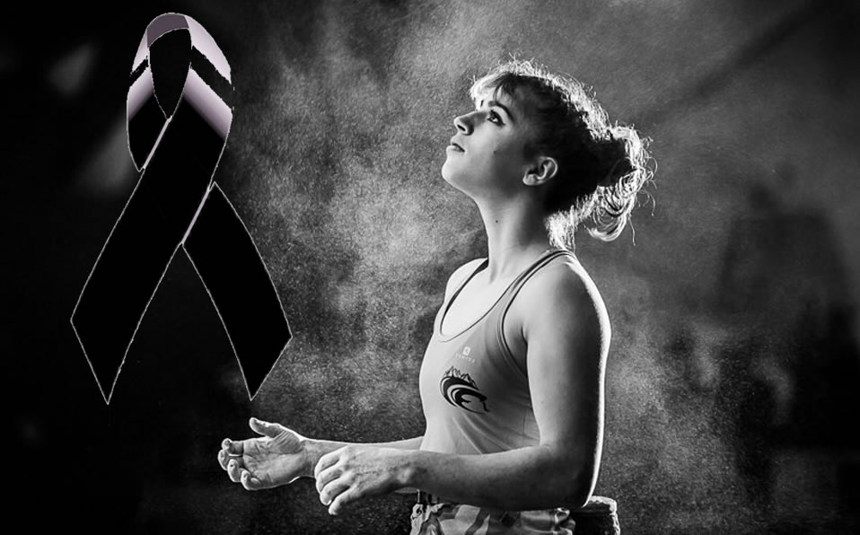 La escaladora era una promesa de Francia. (luce_douady)