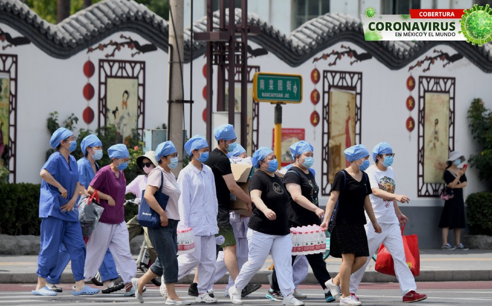 Pekín se encuentra en situación alarmante por el rebrote, afirman autoridades chinas. Foto: AFP