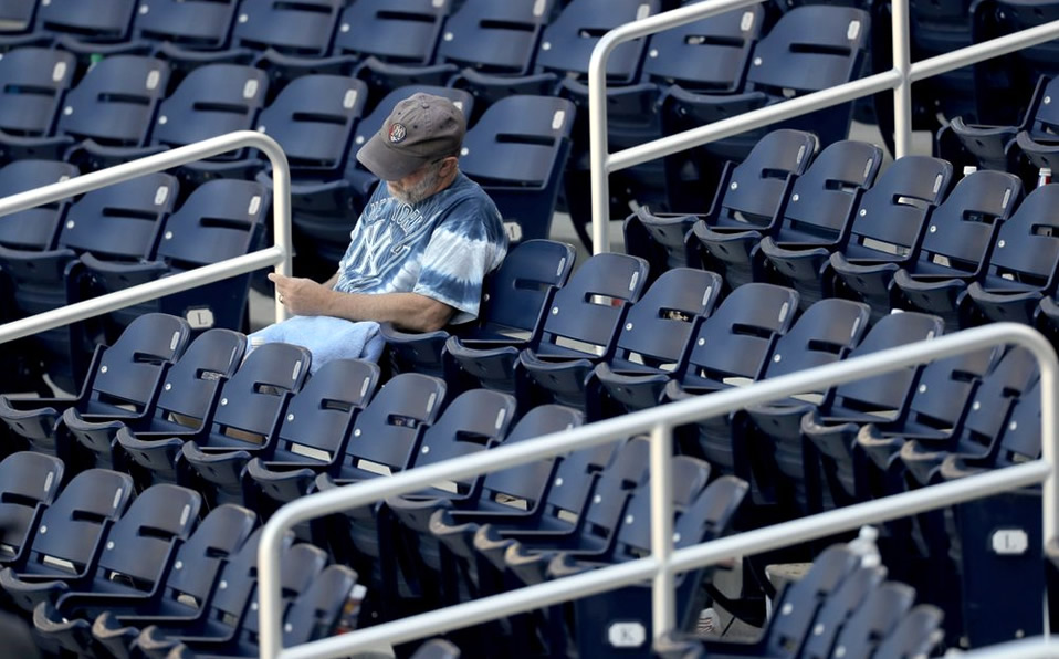 La temporada 2020 de Grandes Ligas sería a puerta cerrada. (Foto: AP)