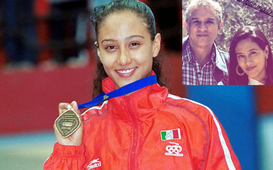 Iridia Salazar fue entrenada por su padre, Reinaldo, para ser multimedallista en Taekwondo. (Mexsport)