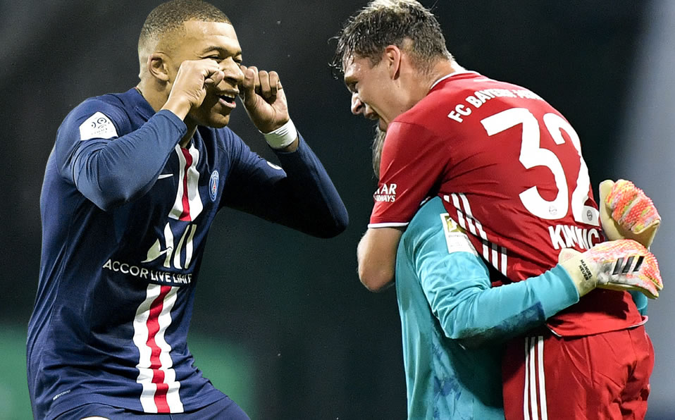 PSG fue nombrado Campeón en Francia por la pandemia, mientras el Bayern se coronó el martes. (AFP)