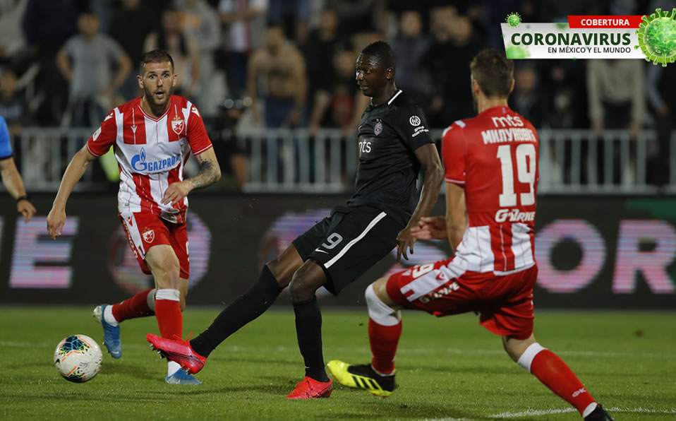 El duelo entre el Partizan y el Estrella Roja convocó a 16 mil personas (Twitter @FKPartizanBG)