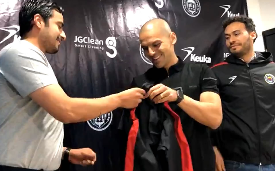 Durante la presentación de este sábado en Zapopan.