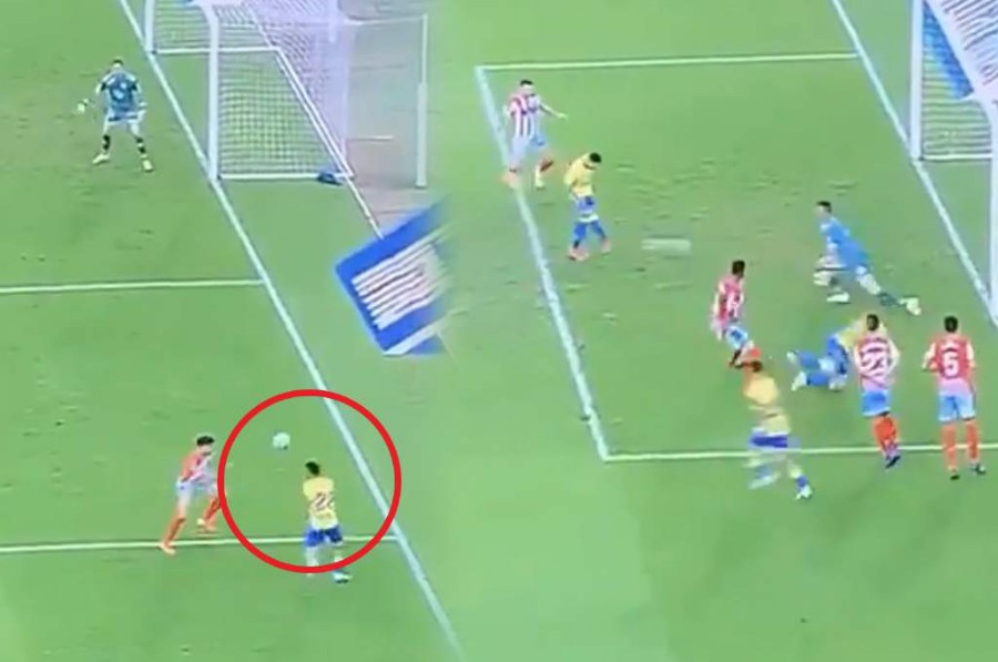 Pedri colaboró con una asistencia para Las Palmas.