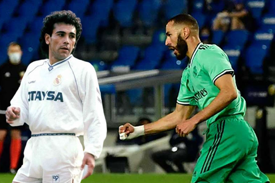 Karim Benzema superó el registro de Hugo Sánchez.