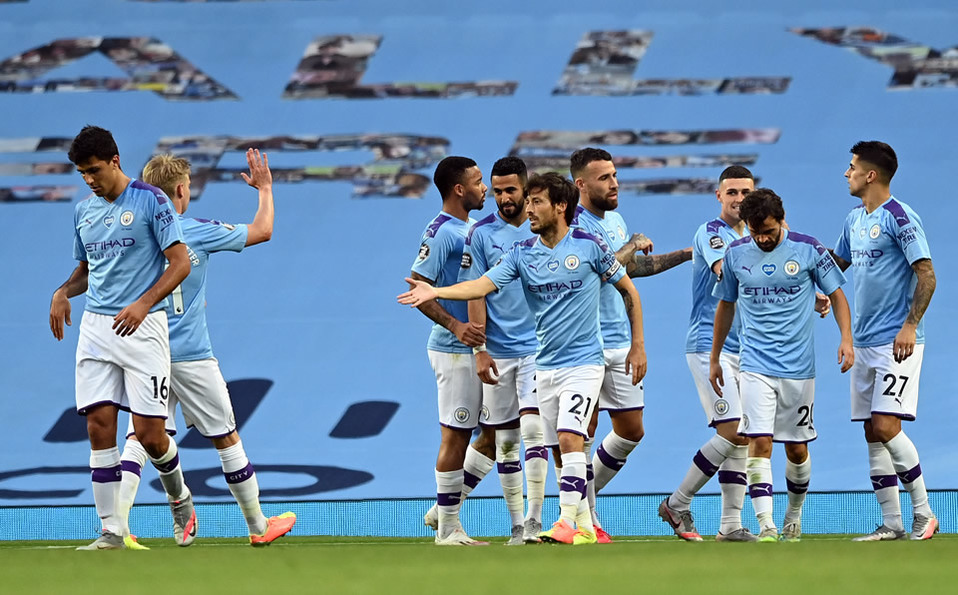 El equipo de Pep Guardiola ganó de local y retrasó, al menos una semana más el título del Liverpool. (FOTO: AFP)