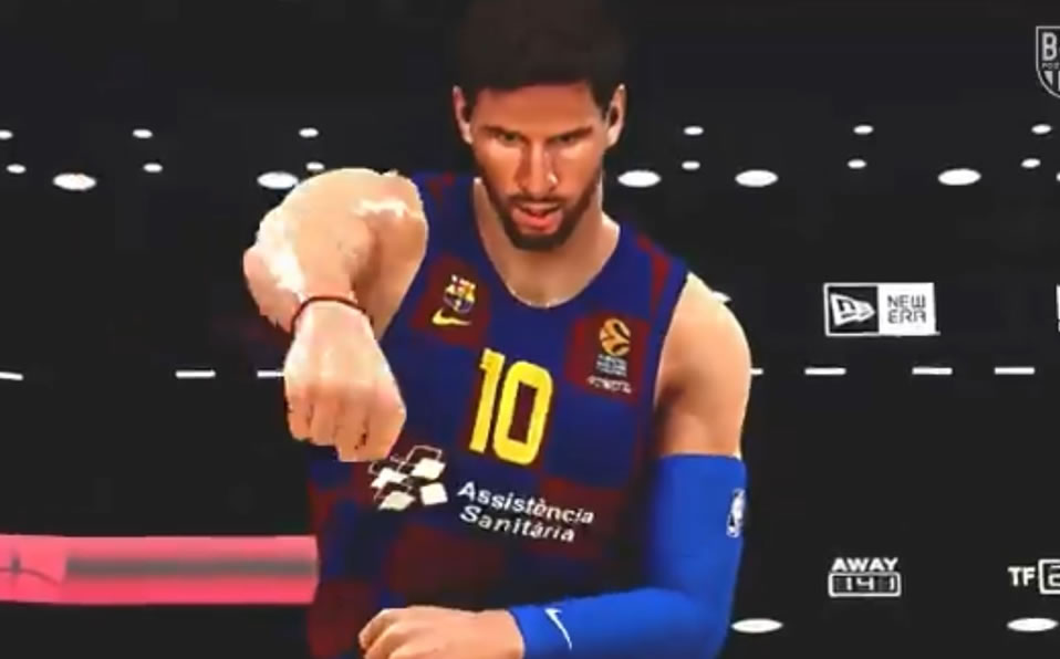 'Lionel Messi' mostró sus habilidades en la duela (Captura)