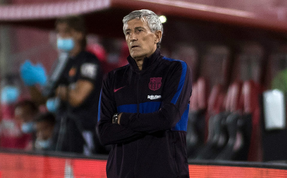 Setién espera que a su equipo no le afecte haber perdido la cima. (Foto: AFP)