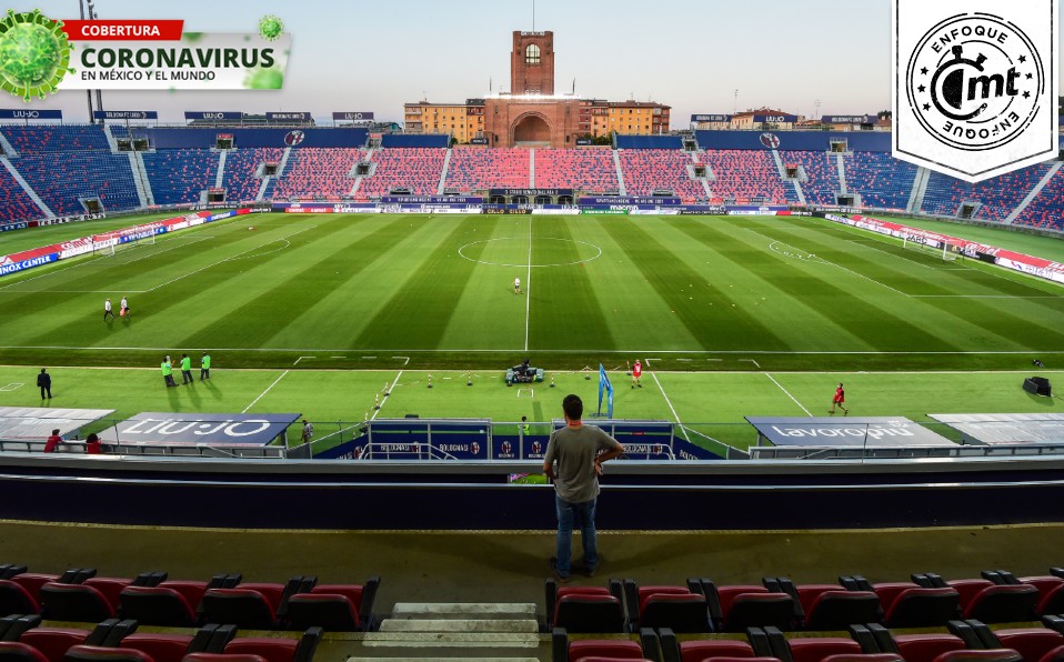 Algunos partidos han tenido que dejarse de jugar por rebrotes de covid-19. Foto: AFP