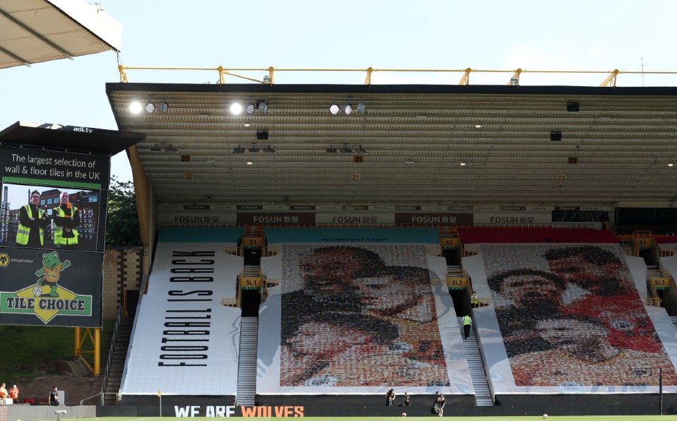 El impresionante mosaico donde aparece Raúl Jiménez, Foto: AFP
