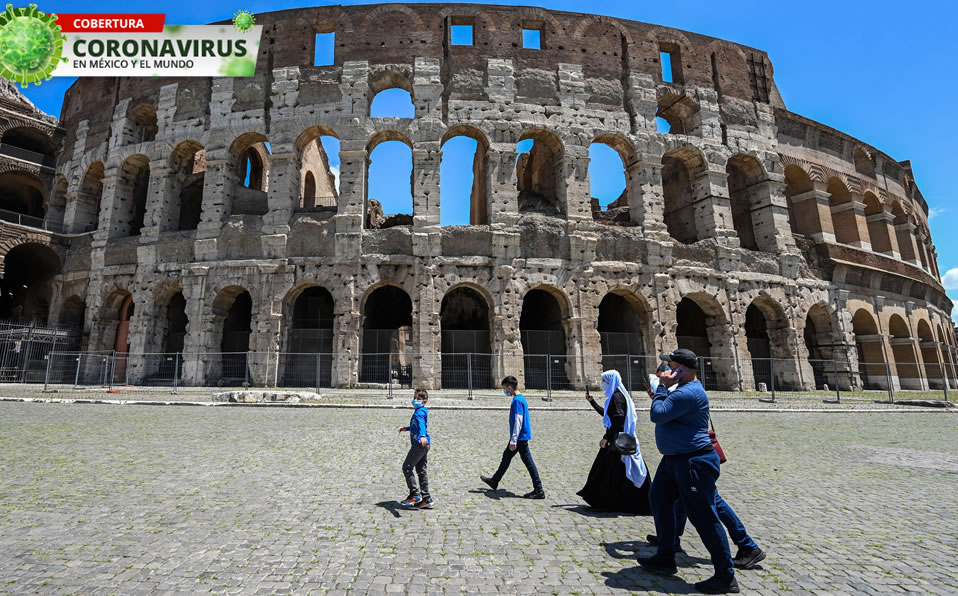 Italia prevé una caída histórica en el turismo por la pandemia del coronavirus. (AFP)